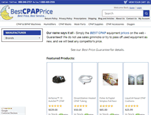 Tablet Screenshot of bestcpapprice.com
